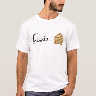 Math Log Cabin Integral Design T-Shirt