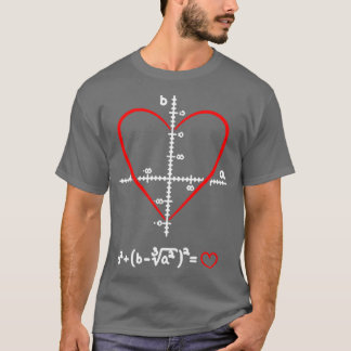Math Lover Fun Skills Funny Valentines Day product T-Shirt