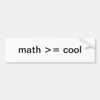 Math Bumper Stickers, Math Bumper Sticker Designs