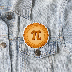 Math Lovers Pi Day Button