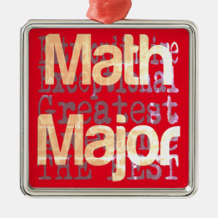 Math Major Extraordinaire Metal Ornament