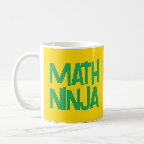 MATH MASTER Back to Schoool Accesories Coffee Mug