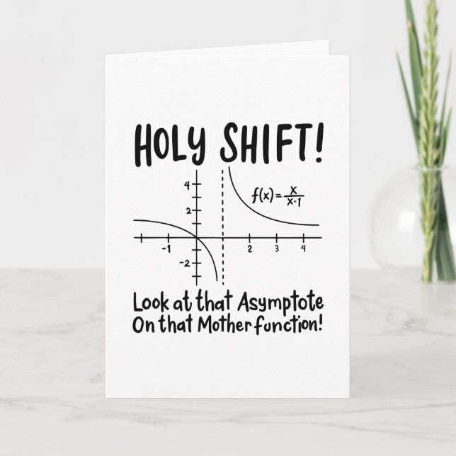 Math Mathematics Card (Front)