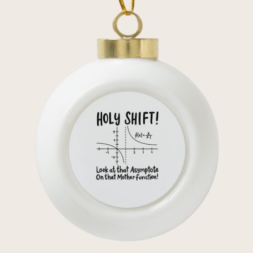 Math Mathematics Ceramic Ball Christmas Ornament Math Mathematics Ceramic Ball Christmas Ornament