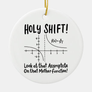 Math Mathematics Ceramic Ornament