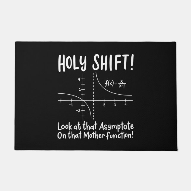 Math Mathematics Doormat (Front)