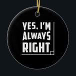 Math Mathematics Funny Gift Ceramic Ornament<br><div class="desc">Funny math design for a math teacher,  mathematician,  or math nerd.</div>