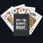 Math Mathematics Funny Gift Poker Cards<br><div class="desc">Funny math design for a math teacher,  mathematician,  or math nerd.</div>