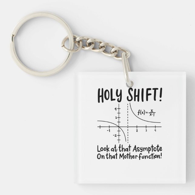 Math Mathematics Keychain (Front)