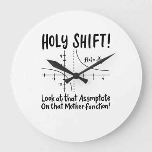 Math Mathematics Large Clock