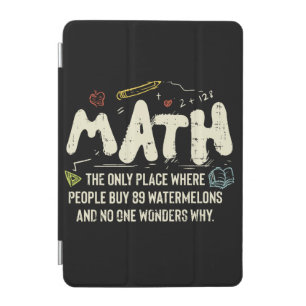 Math Mathematics Math Teacher Gift iPad Mini Cover