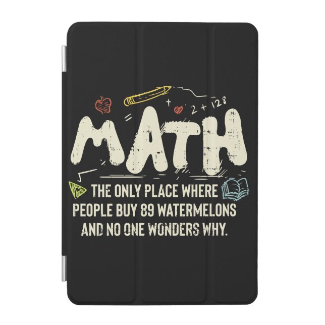 Math  Mathematics Math Teacher Gift iPad Mini Cover (Front)
