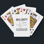 Math Mathematics Poker Cards<br><div class="desc">Math quote design for a math teacher,  students and all the mathematics and geometry love.</div>