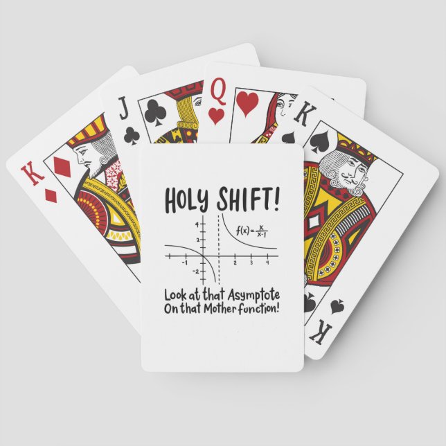 Math Mathematics Poker Cards (Back)