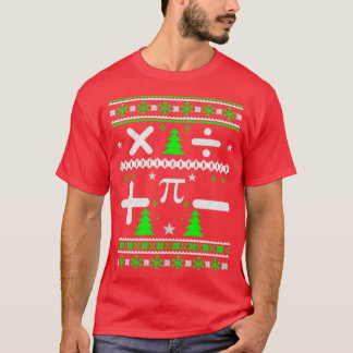 Math Maths Ugly Christmas Sweater Xmas