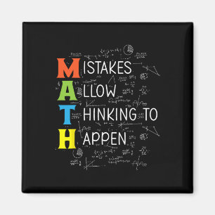 Math Mistakes Allow Thinking To Happen Magnet
