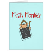 Math Monkey Tshirts and Gifts (Front)