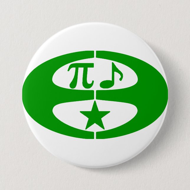 Math Music Esperanto - Symbol Button (Front)