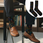 Math Nerd mathematical symbols gift Socks<br><div class="desc">For those who love numbers,  symbols,  equations,  basically a math nerd. Buy them for your teacher,  maybe they'll give you better grades.</div>