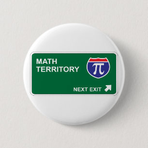 Math Next Exit Pinback Button