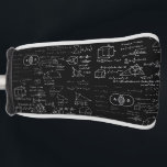 math pattern science school sketch drawing geek ma golf head cover<br><div class="desc">math pattern science school sketch drawing geek mathematics geometry blackboard</div>