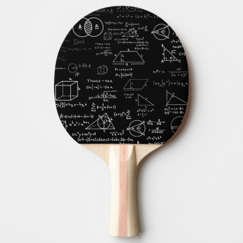 math pattern science school sketch drawing geek ma ping pong paddle
