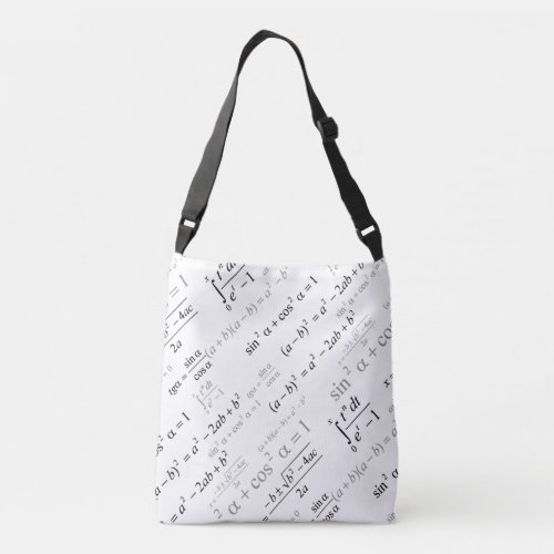 Math Pattern Tote Bag