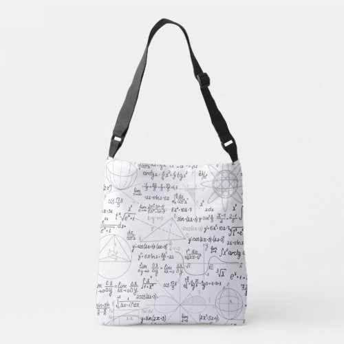 Math Pattern Tote Bag