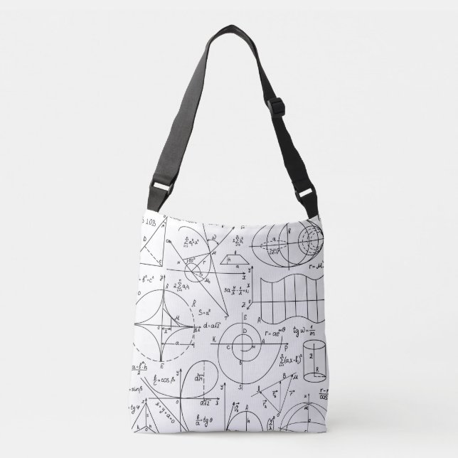 Math Pattern Tote Bag (Front)