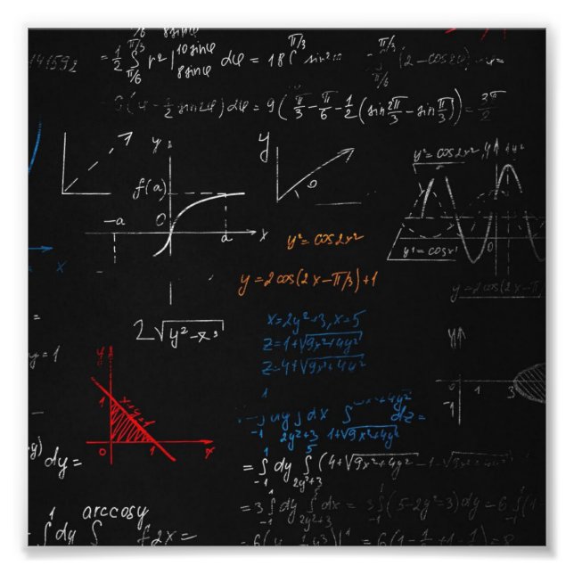 Math Photo Print (Front)