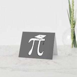 Math Pi Graduate Card