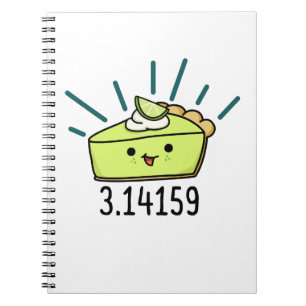 Math Pi Number Funny Pie Pun Notebook
