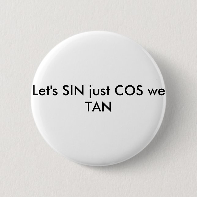 math pickup line button (Front)