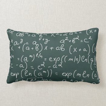 Math Pillow by Angel86 at Zazzle