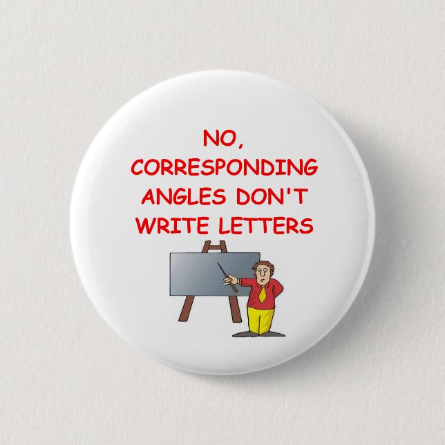 MATH PINBACK BUTTON (Front)