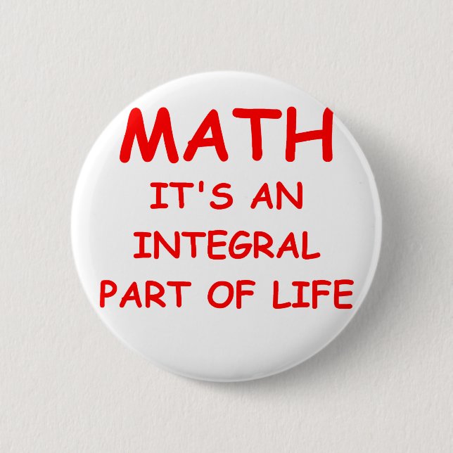 MATH PINBACK BUTTON (Front)