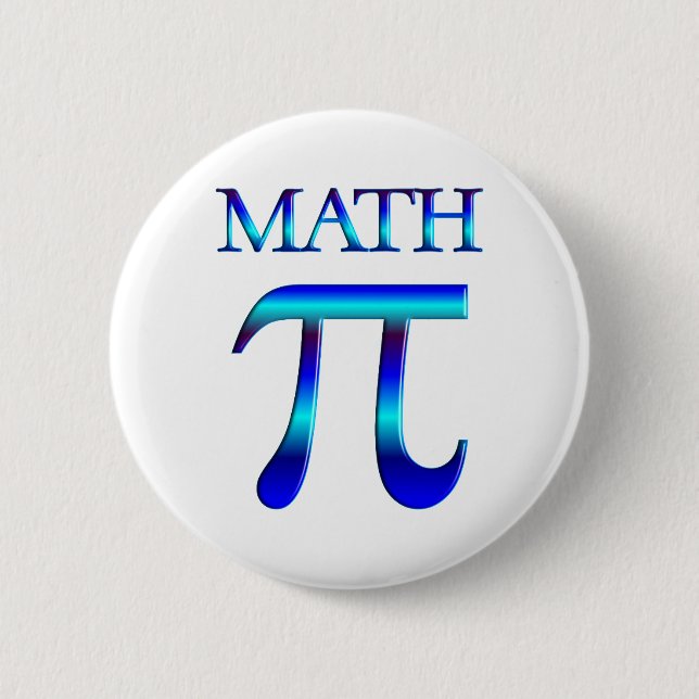 Math Pinback Button (Front)