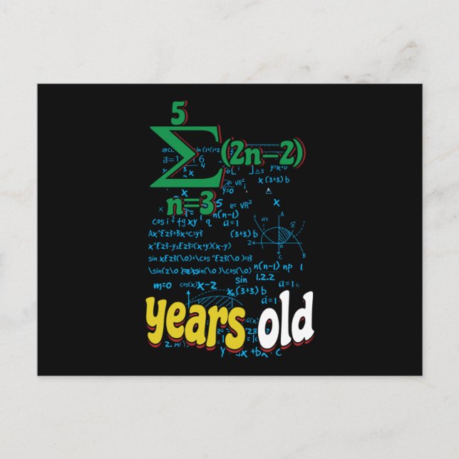 Math Postcard (Front)