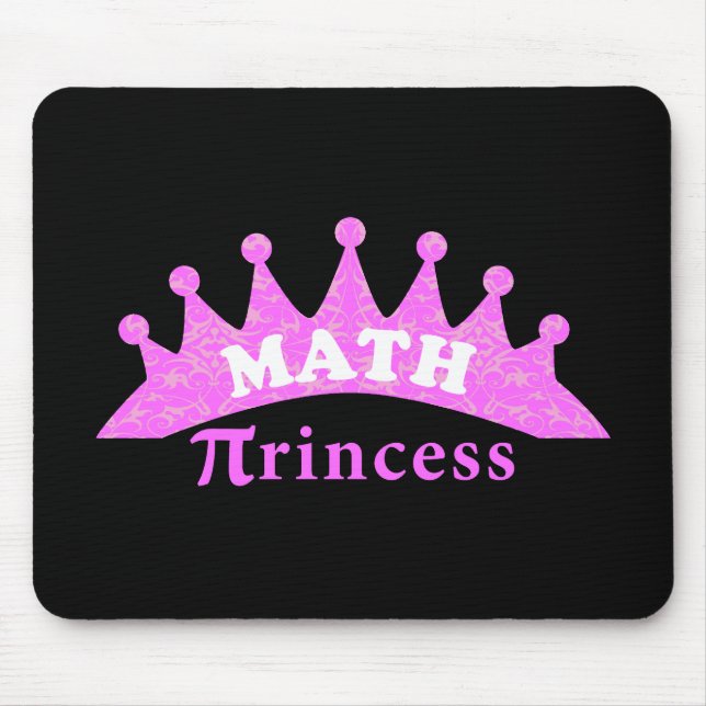 Math Princess Mouse Pad (Front)