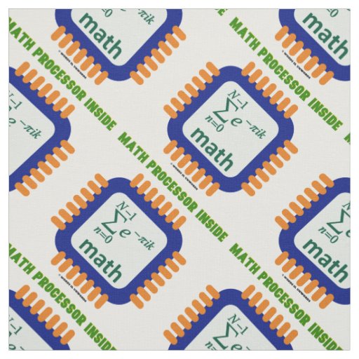 Math Processor Inside Semiconductor Chip Equation Fabric
