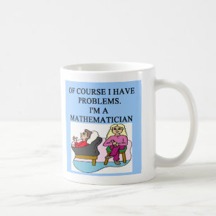 MATH psychology joke Coffee Mug