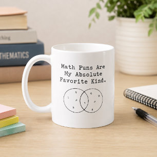 Math Puns Are My Absolute Favorite Kind Humor Coffee Mug