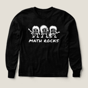 Math Rocks Academic Rock Band Humor Tri-Blend Shirts