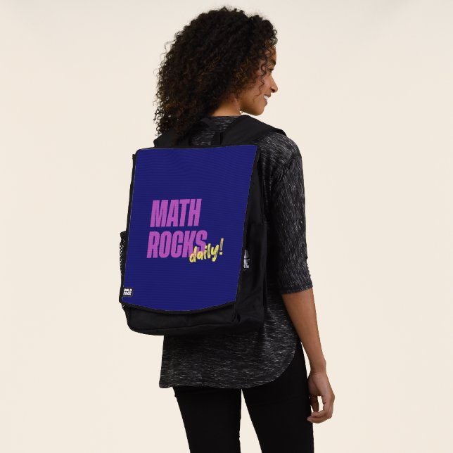 Math Rocks Daily Backpack (Worn)