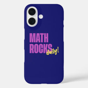 Math Rocks Daily iPhone 16 Case