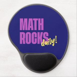Math Rocks Daily Gel Mouse Pad