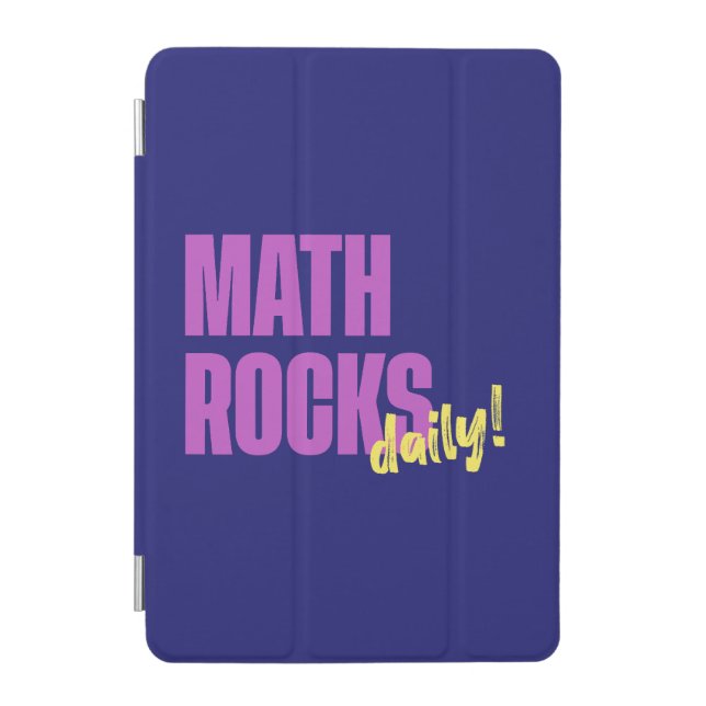 Math Rocks Daily iPad Mini Cover (Front)