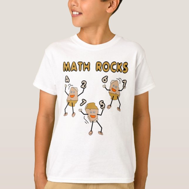 Math Rocks T-Shirt (Front)