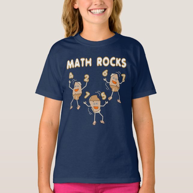 Math Rocks T-Shirt (Front)