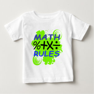 Math Rules Baby T-Shirt